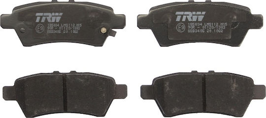 TRW Σετ Τακάκια Εμπρός 4τμχ για Nissan NP300 / Navara / Pathfinder