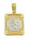 Mertzios.gr Charm Zodiac Sign from Gold 9 K