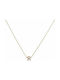 Mertzios.gr Necklace Eye from Rose Gold 9 K KL119329KN