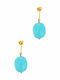 Mertzios.gr Earrings made of Gold 14K with Stones