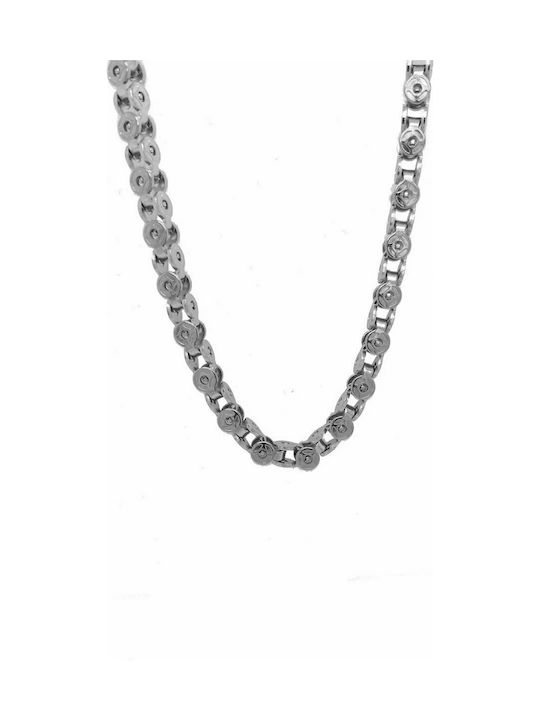 Mertzios.gr Chain Neck from Steel Length 50cm