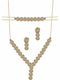 Mertzios.gr Set with Necklace , Earrings & Bracelet from Gold 14K with Stones