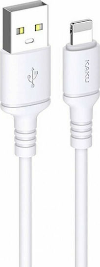 Kakusiga KSC-421 USB-A zu Lightning Kabel Weiß 2m