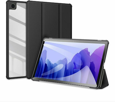 Dux Ducis Toby Armored Flip Cover Plastic / Synthetic Leather Black (Galaxy Tab A7)