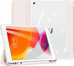 Dux Ducis Toby Armored Flip Cover Πλαστικό / Δερματίνης Ροζ (iPad 2019/2020/2021 10.2'')