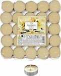 HOMie Scented Tealights Vanilla Beige (up to 4hrs Duration) 25pcs