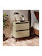 Wooden Bedside Tables 2pcs Sonoma Δρυς 40x35x50cm