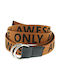 Only Women's Belt Brown