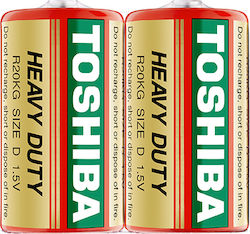 Toshiba Baterii Zinc D 1.5V 2buc