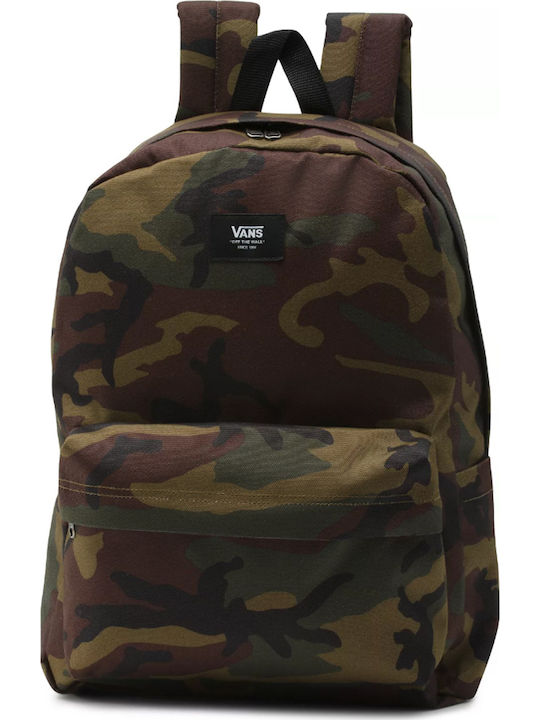 Vans Old Skool IIII Classic Camo School Bag Backpack Junior High-High School Multicolored