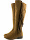 162 Suede Γυναικείες Μπότες Ταμπά