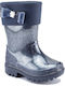Kids Wellies Navy Blue