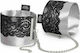 Fifty Shades of Grey Play Nice Satin & Lace Wrist Cuffs Χειροπέδες σε Γκρι Χρώμα