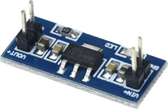 AIHJCNELE 10pcs AMS1117-3.3V Step-Down Power Module – DC 4.5V-7V To 3.3V Voltage Regulator With Cable For Arduino, STM32, MCU Projects