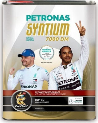 Petronas Λάδι Αυτοκινήτου Syntium 7000 DM 0W-30 2lt