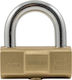 Stanley Bronze Padlock Brass with Key 70mm 1pcs