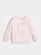 Guess Fleece - Polar Hanorac pentru copii Roz