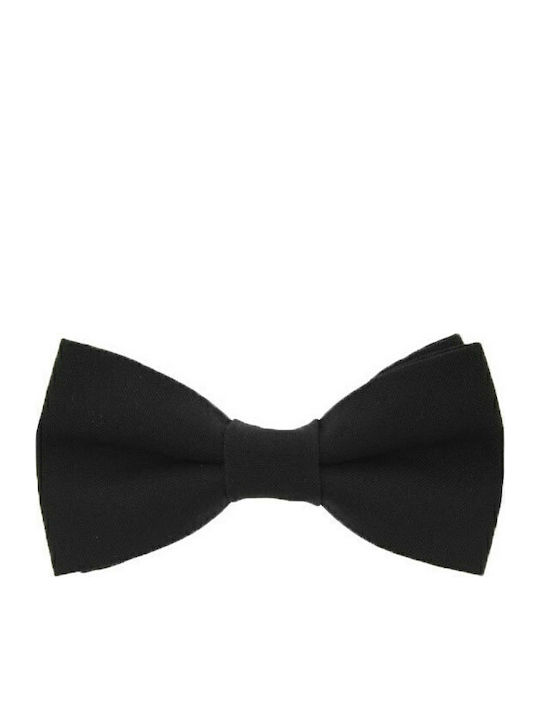 Baby Fabric Bow Tie Black