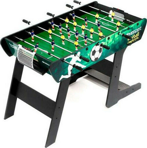 BigBuy Foosball Maracaná Wooden Foldable Football Standing Table L118.5xW60.5xH78cm