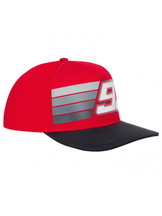 CAP CAP 4 STRIPES RED 2043005|MARC MARQUEZ