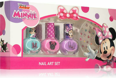 Folia Professional Nail Art Set Minnie Kids Nail Polishes 3pcs