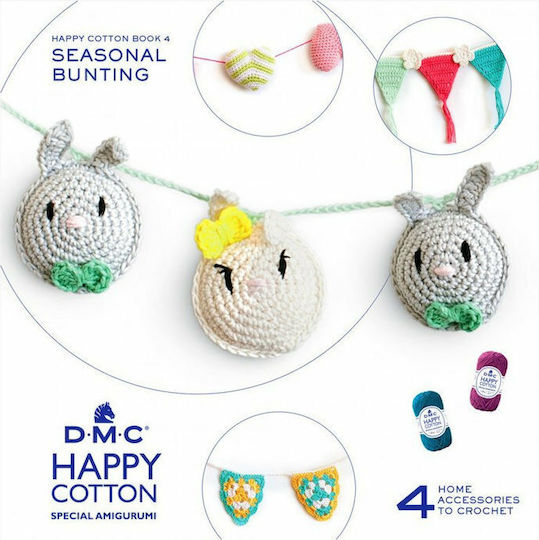 DMC Accesorii Tricotat Happy Cotton No 4 Carte de instrucțiuni