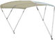 Eval Aluminium Boat Canopy L210xW210xH130cm Blue
