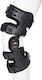 Medical Brace MB.4090 OA Varus Valgus Νάρθηκας Μηροκνημικός Αριστερής Πλευράς σε Μαύρο Χρώμα