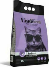 Lindocat Double Action Clumping Odour Control Cat Litter Lavender 10kg