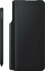 Samsung Книга Кожа Черен (Galaxy Z Fold 3)