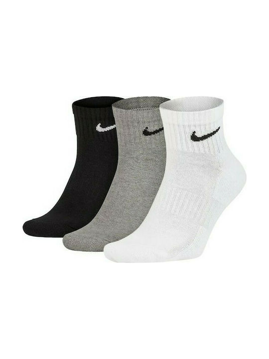 Nike Everyday Lightweight Αθλητικές Κάλτσες Πολύχρωμες 3 Ζεύγη