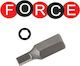 Force Screwdriver Bit Allen with Size 10mm