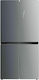 Midea 492lt Total NoFrost Î180.8xL83.3xA74cm. Inox MDRF648FGE02