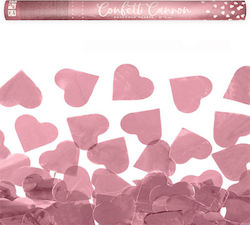 Κομφετί Rosegold Καρδιές Hearts Confetti Cannon Rose Gold