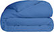 Sunshine Cotton Feelings Super Double Cotton Duvet Cover 230x250 104 Blue 012-11-104-blue