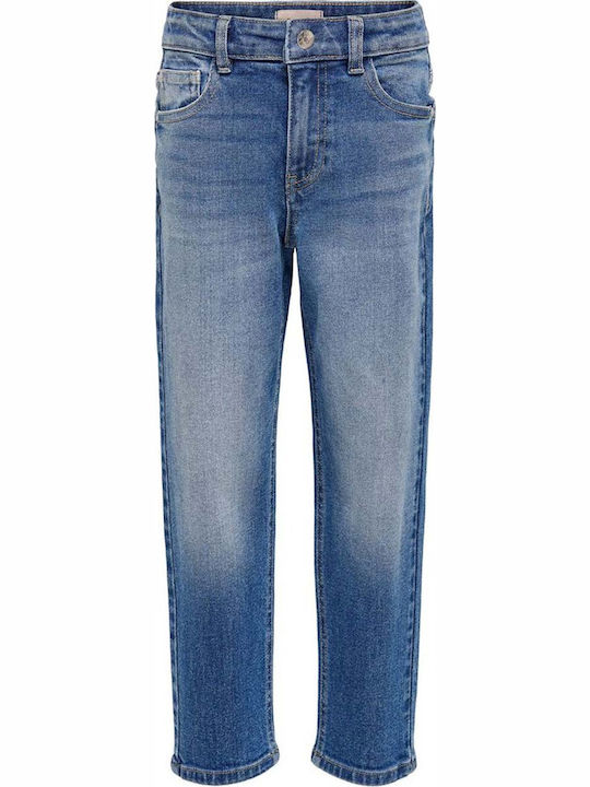 Kids Only Kinder Schlaghose Jeans Blau