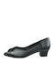 B-Soft Peeptoe Pumps Schwarz