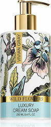 Vivian Gray Wild Flowers Cream Soap 250ml