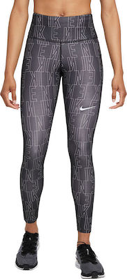 Nike Dri-Fit Run Division Epic Αθλητικό Γυναικείο Μακρύ Κολάν Ψηλόμεσο Μαύρο