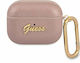 Guess Script Metal Logo Hülle Silikon mit Haken...