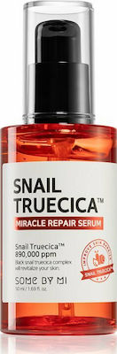 Some By Mi Αnti-ageing & Moisturizing Face Serum Snail Truecica Suitable for All Skin Types 50ml