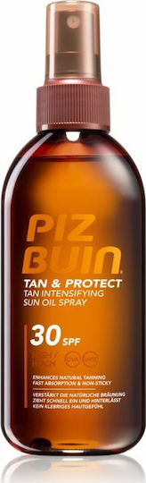 Piz Buin Tan & Protect Sonnencreme Öl Körper SPF30 in Spray 150ml