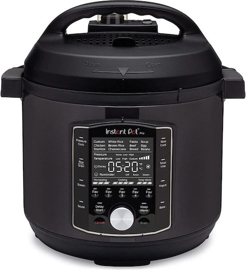 Instant Pot 10-in-1 Multi-Function Cooker 5.7lt 1200W Black