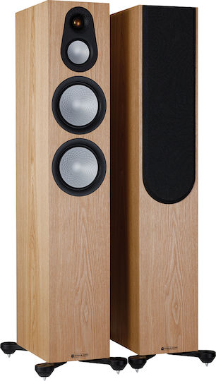 Monitor Audio Silver 300 7G Двойка Hi-Fi Говорители Подов 200W 3 Брой шофьори Ш18.5xД33.2xВ100см. Бежов
