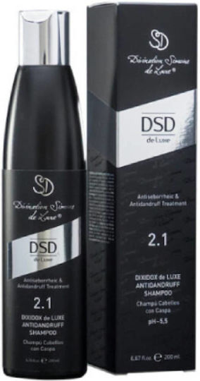 DSD de Luxe 2.1 Antiseborrheic & Antidandruff Treatment Shampoos against Dandruff & Seborrheic Dermatitis for All Hair Types 200ml