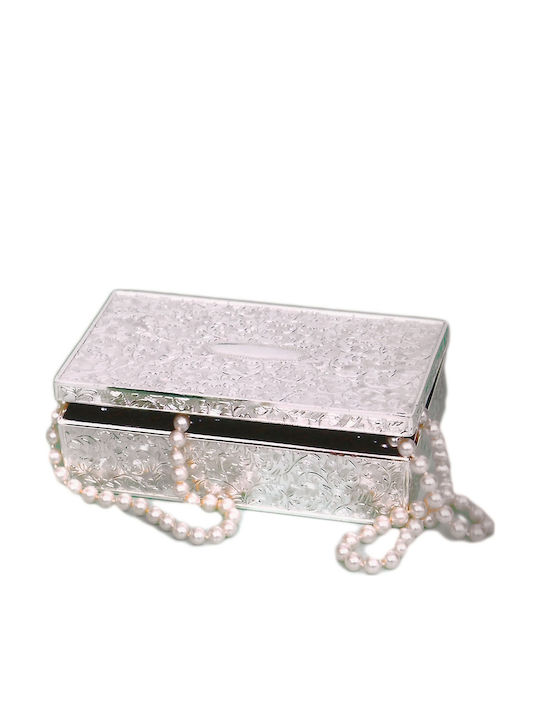 Karvounis Casetă Metalică Pentru Bijuterii 17x5.3x5.3cm