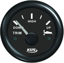 Eval Boat Navigation Instruments & Gauges Trimeters 04512-Inox Stainless Steel Black