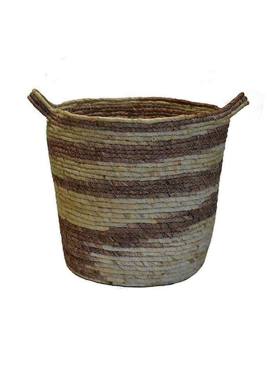 Coș decorativ Wicker Καφέ 35x35x35buc Atmosphera