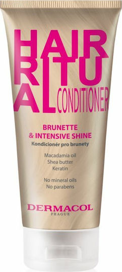 Dermacol Brunette & Intensive Shine Conditioner Διατήρησης χρώματος 200ml