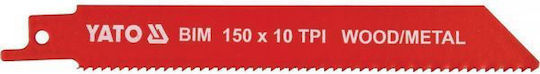 Yato Jig Saw Blade for Metal and Wood 150mm Spathosega 2pcs YT-33930